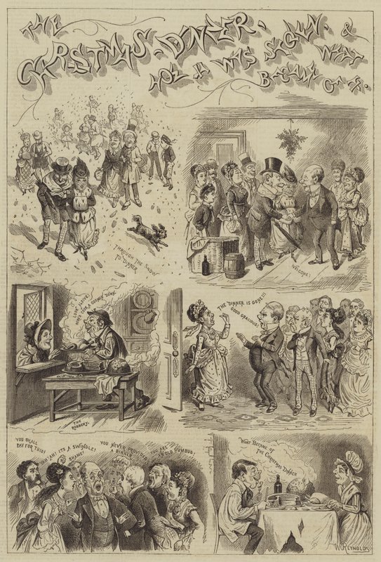 Le dîner de Noël, comment il a été volé et ce qu