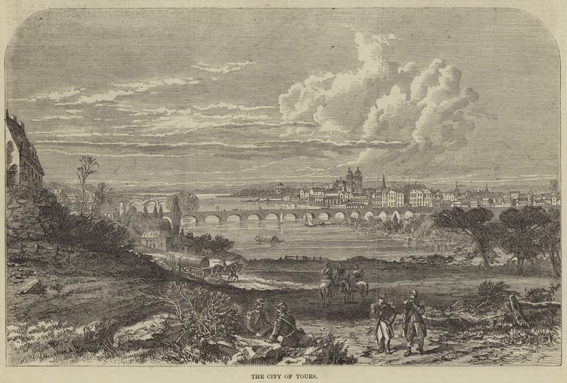 La ville de Tours (gravure) - English School