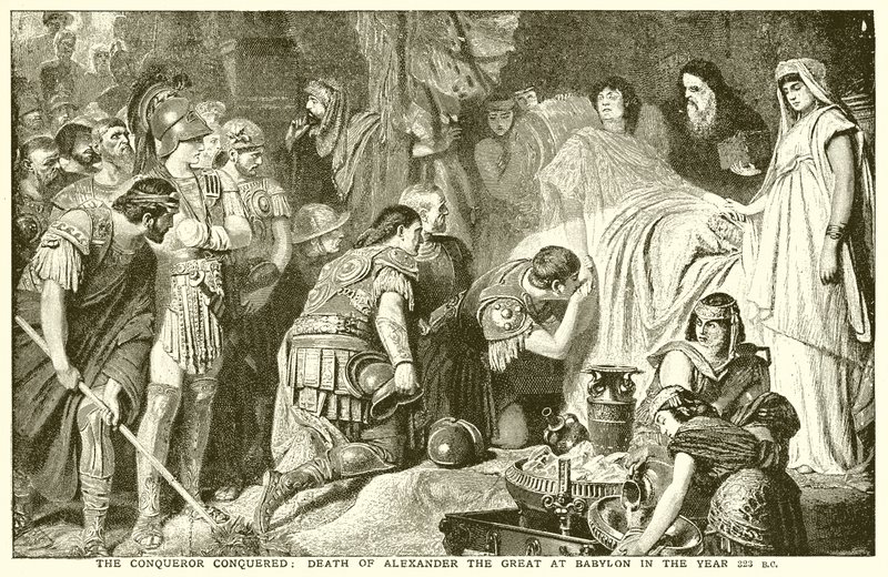 Le conquérant conquis : mort d
