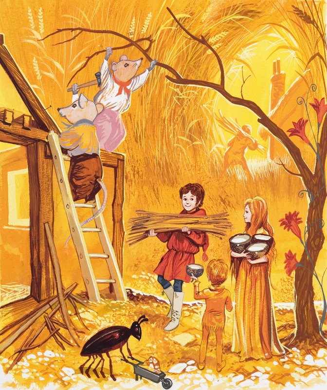 Les Fées du maïs - English School