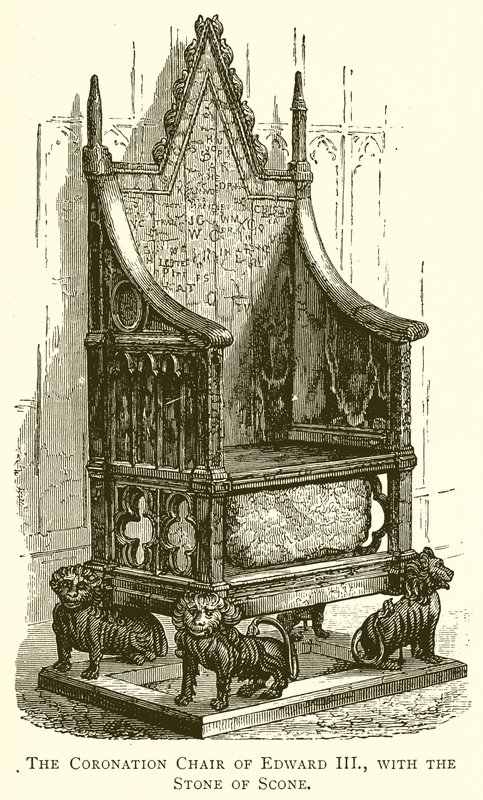 Le fauteuil de couronnement d