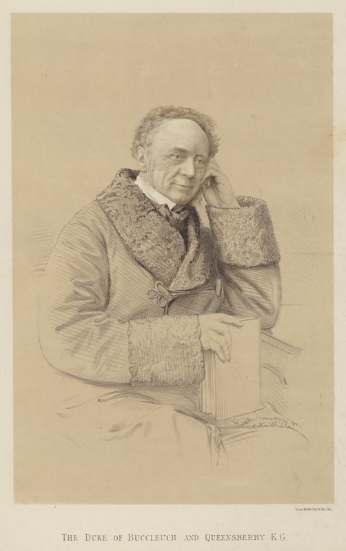 Le Duc de Buccleuch et Queensberry, KG (lithographie) - English School