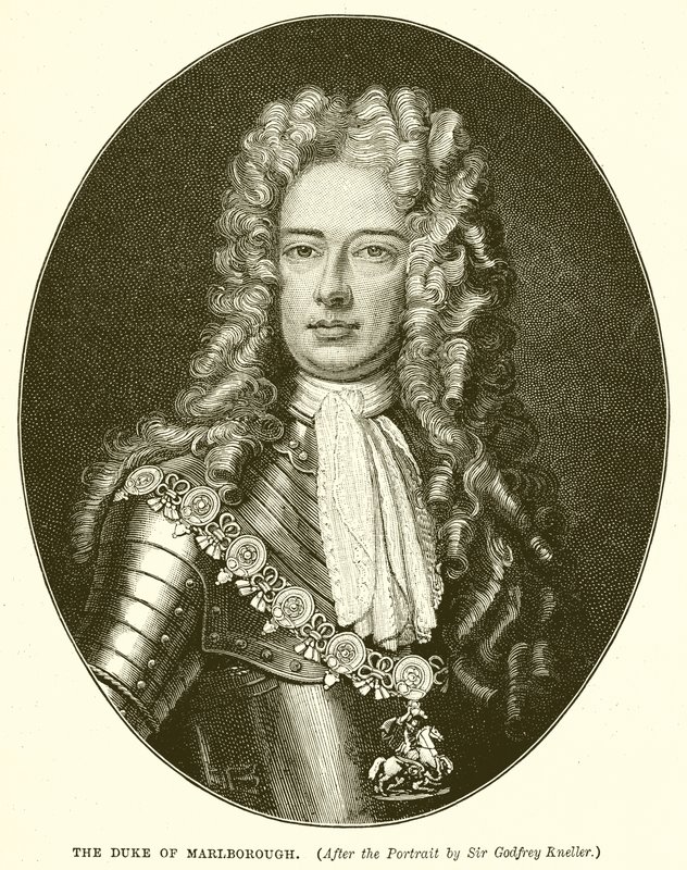 Le duc de Marlborough - English School