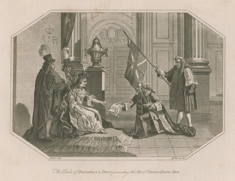 Le duc de Queensbury et de Dover présentant l