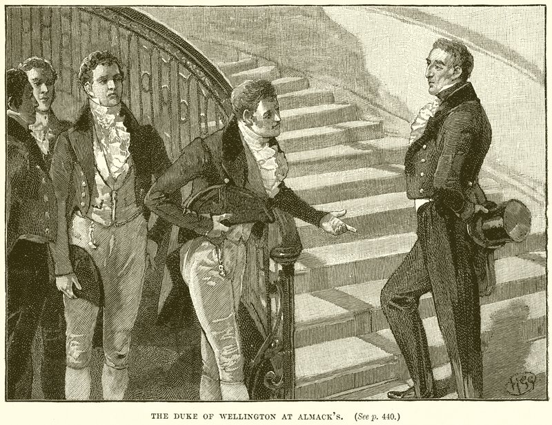 Le Duc de Wellington à Almack