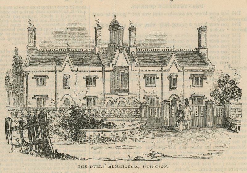 Les maisons de charité des teinturiers à Islington - English School