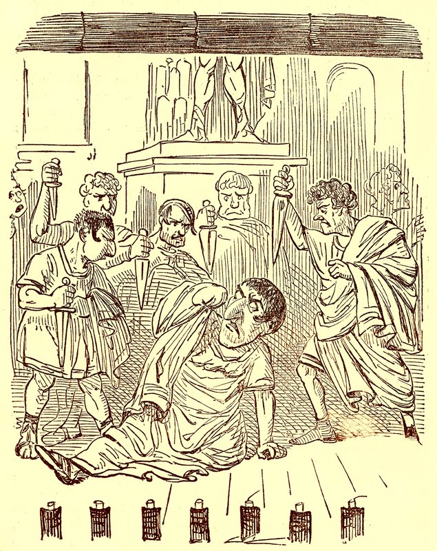 La fin de Jules César, illustration de L