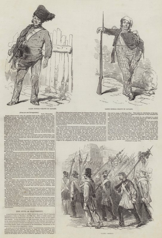 La fête de la fraternité (gravure) - English School