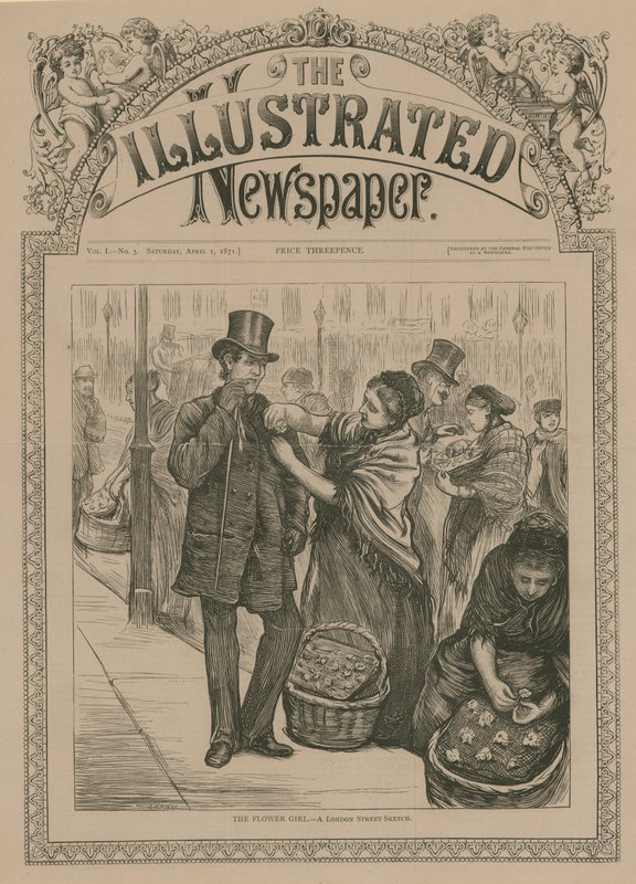 La marchande de fleurs - English School