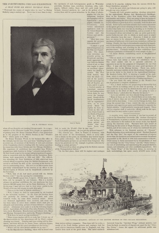 La prochaine exposition de Chicago (gravure) - English School