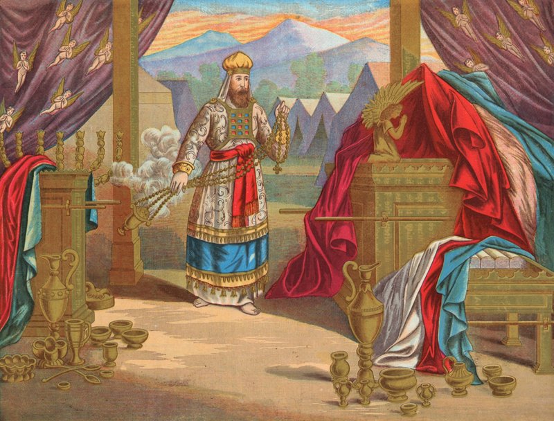 Le mobilier du Tabernacle - English School