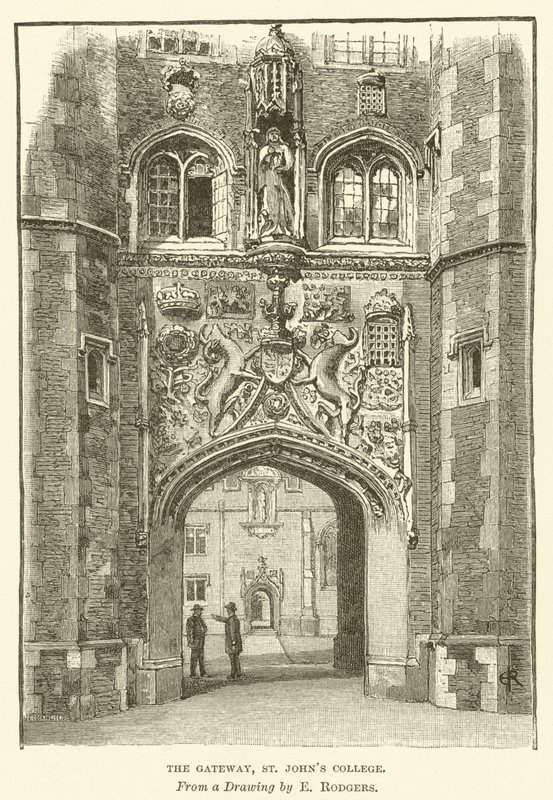 La porte, collège St John