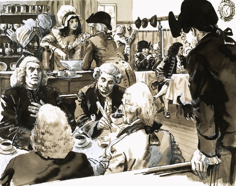 Les Géorgiens : Le Monarque des Mots (Samuel Johnson) - English School