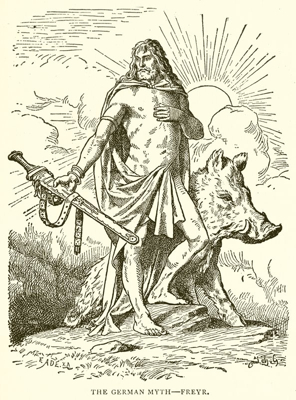Le Mythe Allemand--Freyr - English School