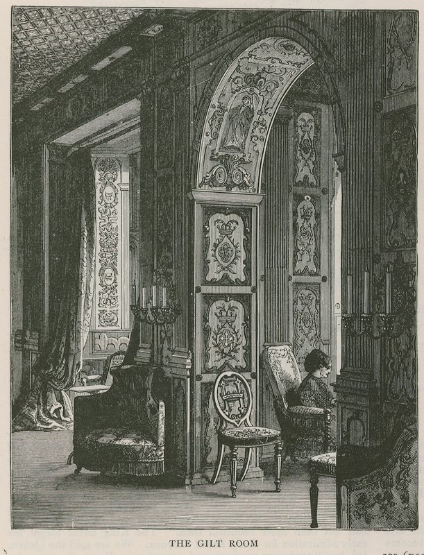 La salle dorée, Holland House - English School