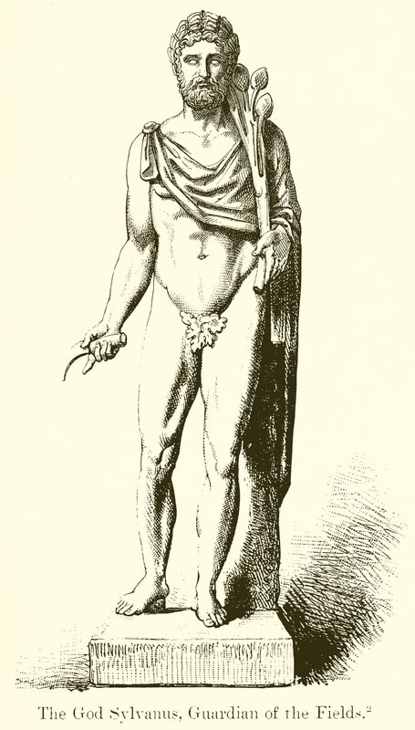 Le dieu Sylvanus, gardien des champs - English School