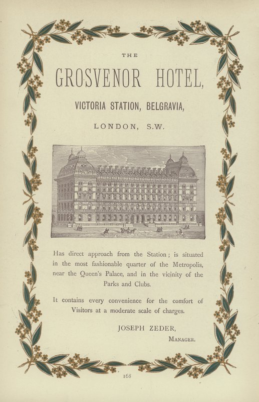 Hôtel Grosvenor - English School