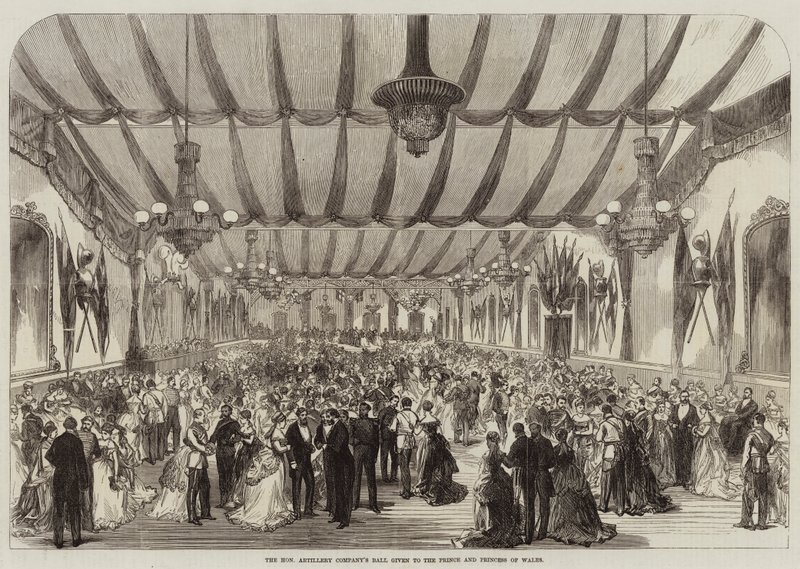 Bal de la Honourable Artillery Company donné au prince et à la princesse de Galles - English School