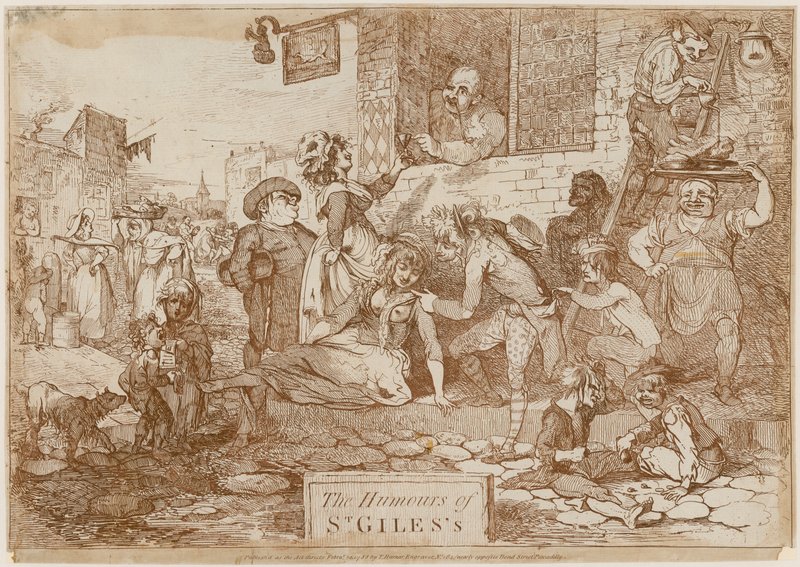 Les Humeurs de St Giless - English School
