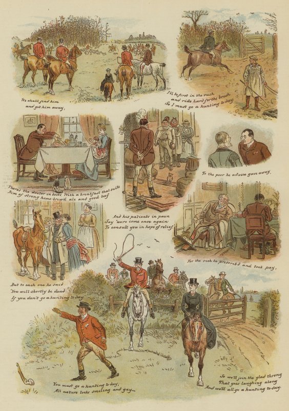 Le jour de la chasse - English School
