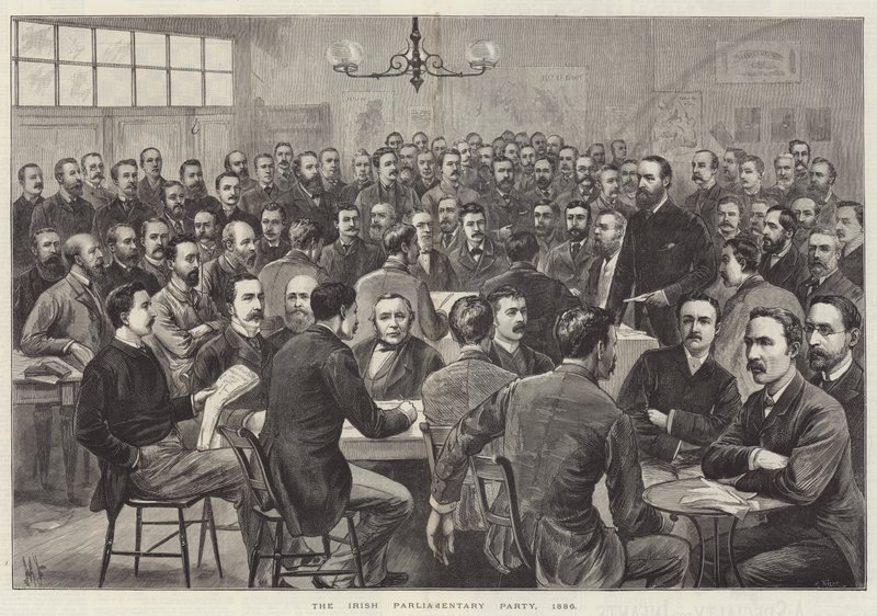Le parti parlementaire irlandais - English School