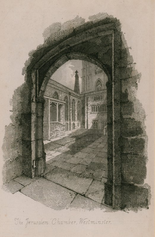 La Chambre de Jérusalem, Abbaye de Westminster, Londres - English School