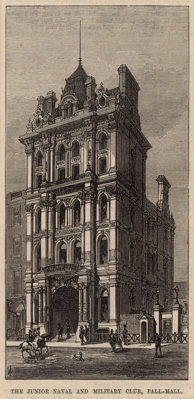 The Junior Naval and Military Club, Pall Mall - English School