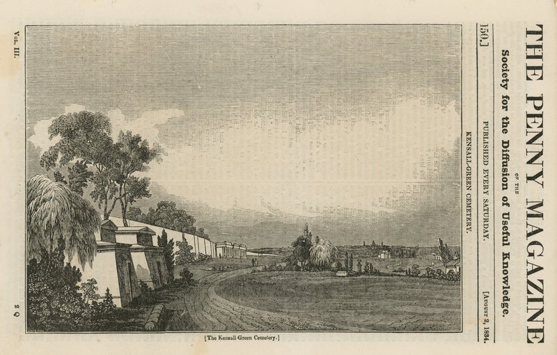 Le cimetière de Kensall Green - English School