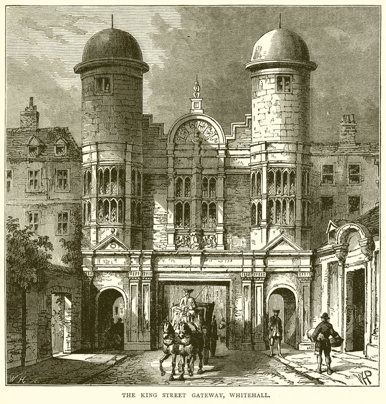 La porte de King Street, Whitehall - English School