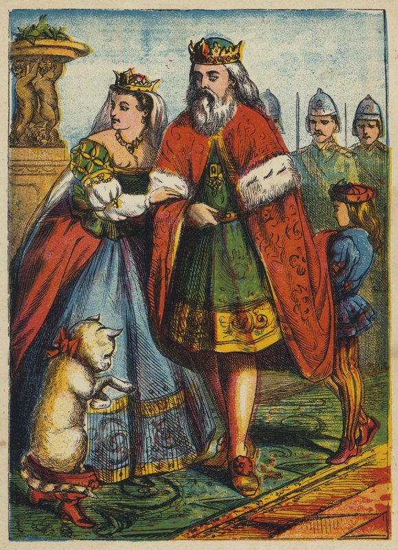 Le Roi et la Princesse rendent visite au Marquis - English School