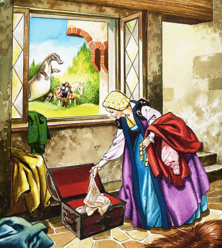 La Dame et le Dragon - English School