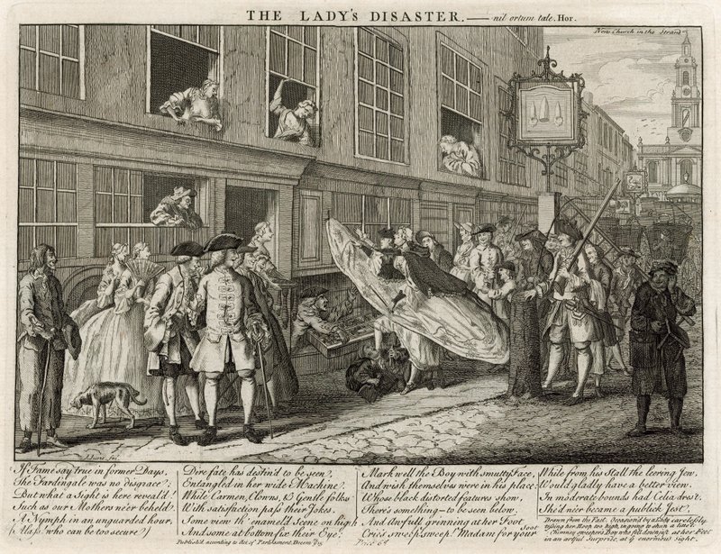 Le désastre de la dame - English School