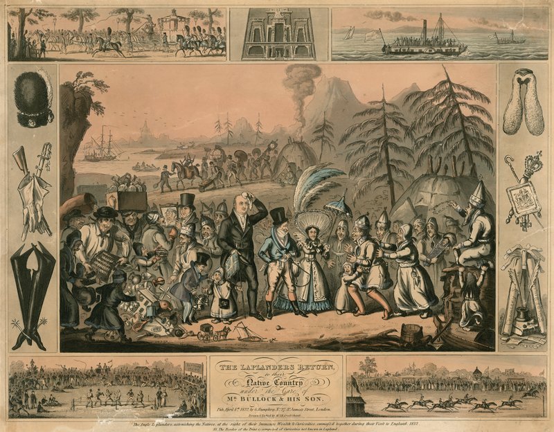 Le retour des Lapons dans leur pays natal sous la garde de M. Bullock et de son fils - English School