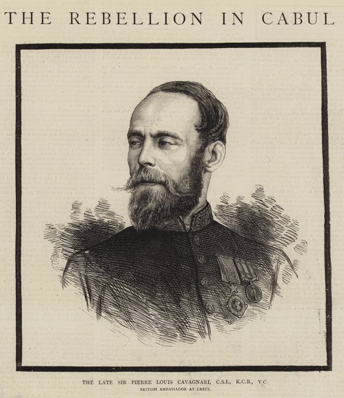 Feu Sir Pierre Louis Cavagnari, CSI, KCB, VC - English School