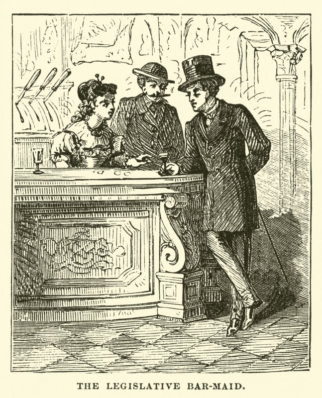 La barmaid législative - English School