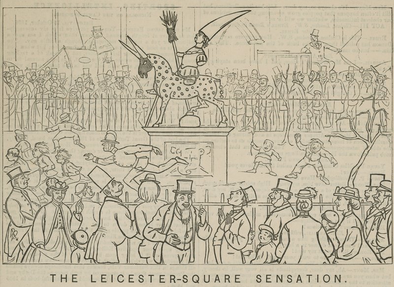 La sensation de Leicester Square - English School