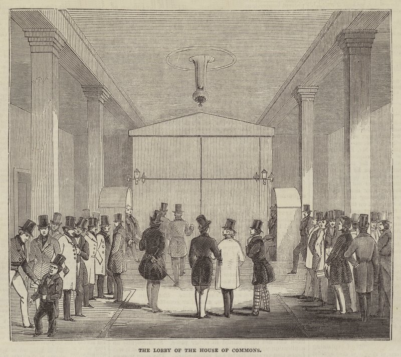 Le hall de la Chambre des communes - English School