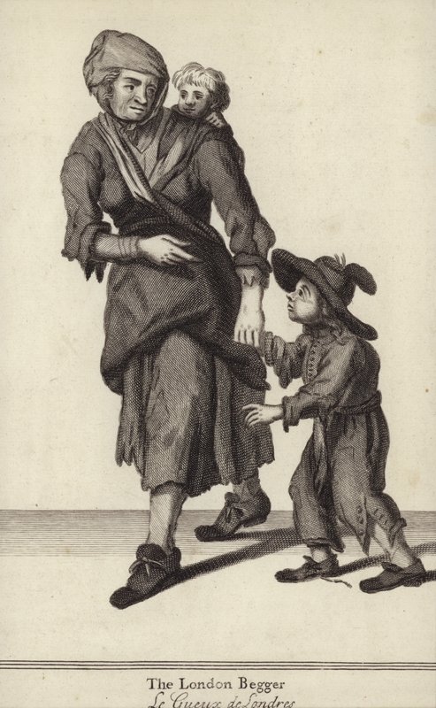 Le mendiant de Londres - English School
