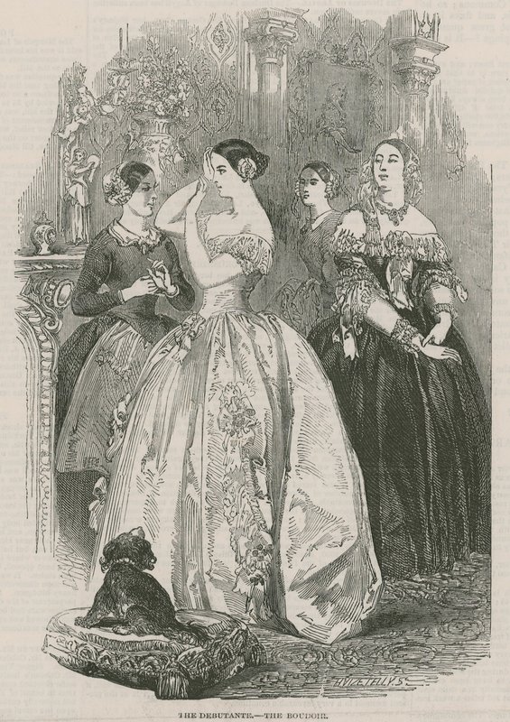 La Saison de Londres: La Débutante - le boudoir - English School