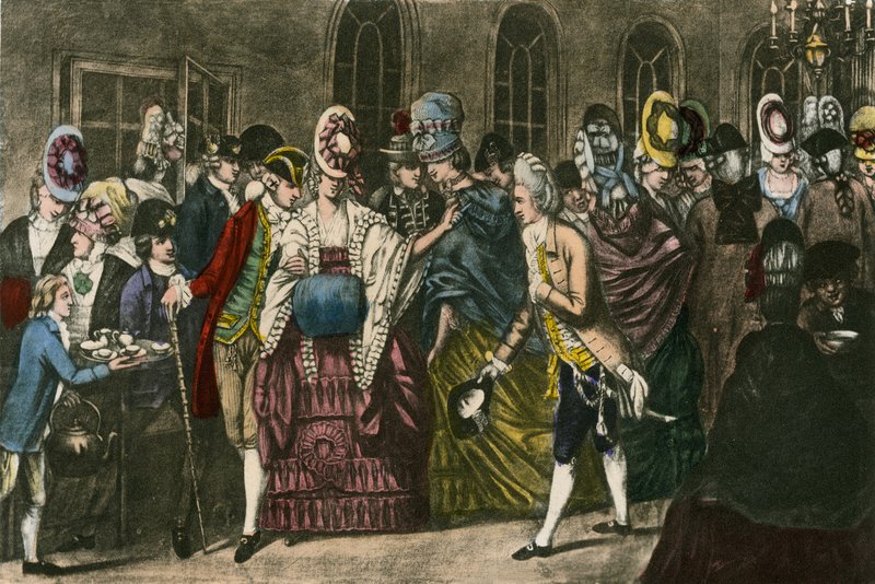 La Grande Salle de Bagnigge Wells au sommet de la popularité à la mode en 1772 - English School