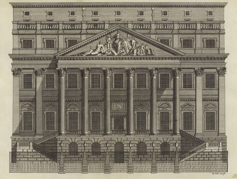 La Mansion House, Cité de Londres - English School
