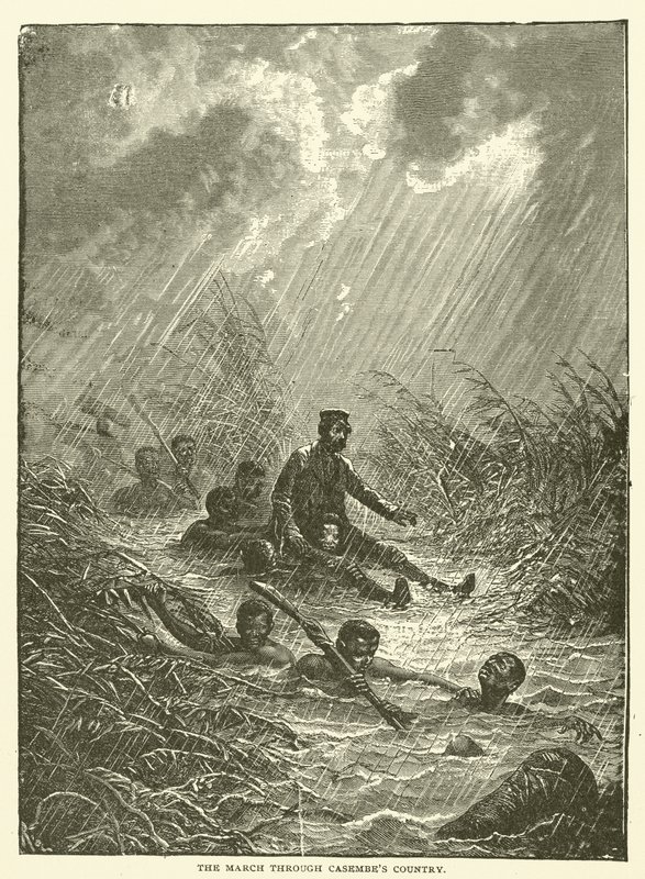 La marche à travers le pays de Casembe - English School