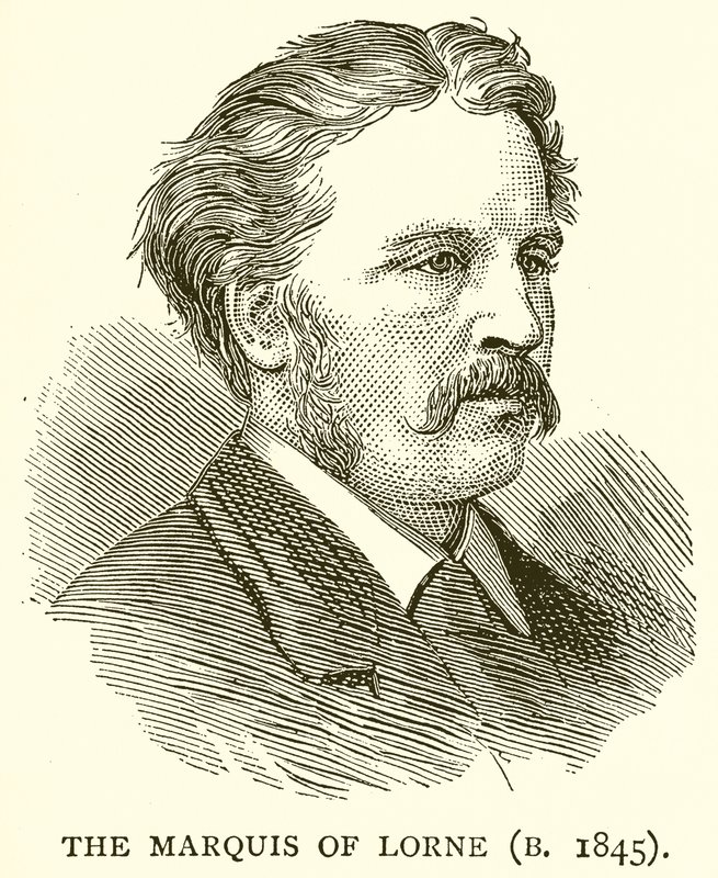 Le marquis de Lorne (né en 1845) - English School