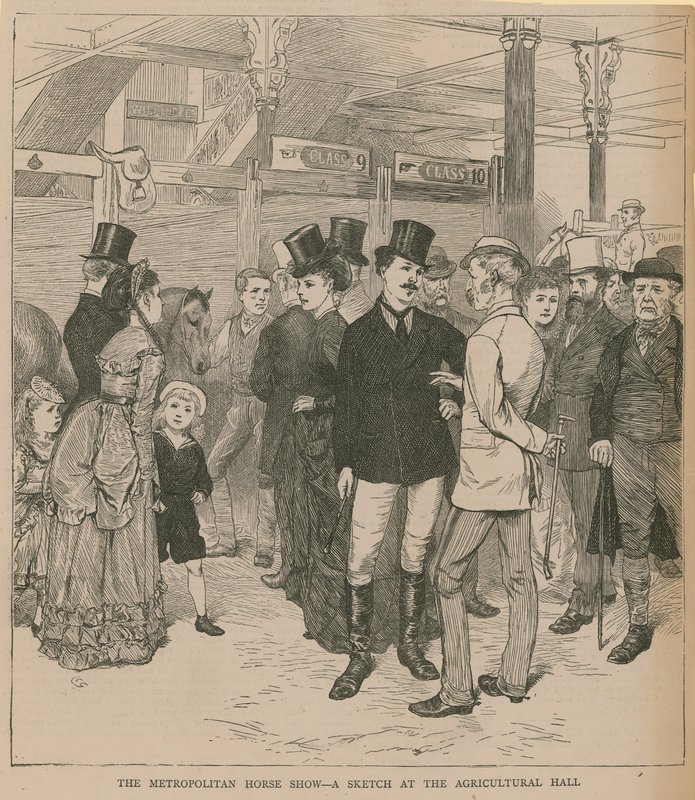 Le salon du cheval métropolitain au Hall agricole - English School