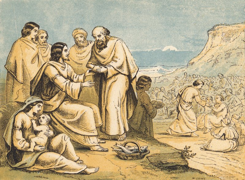 Le Miracle des pains et des poissons - English School