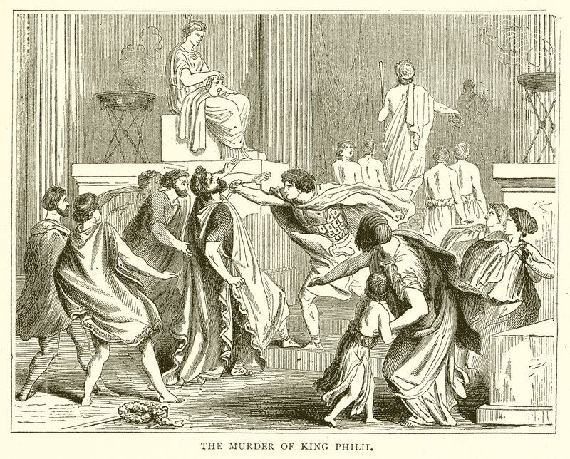 Le meurtre du roi Philippe - English School