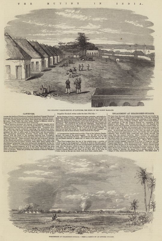 La mutinerie en Inde - English School