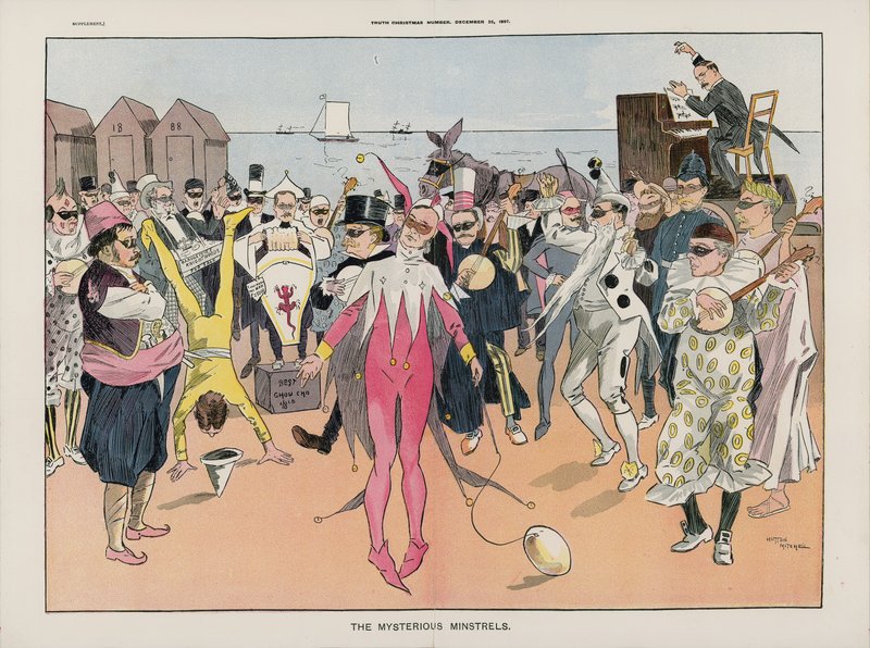 Les mystérieux ménestrels - English School