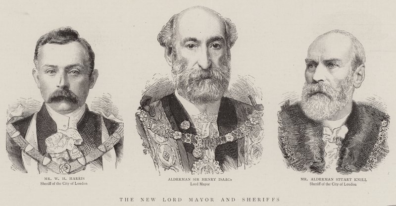 Le nouveau lord-maire et les shérifs - English School
