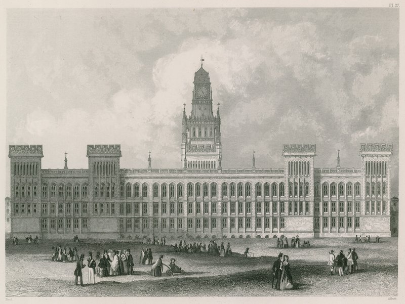 Le nouveau bureau des archives, Rolls Buildings - English School